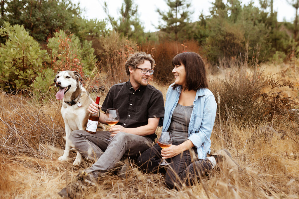 Portrait of Rob, Laura, and Eli Schermeister