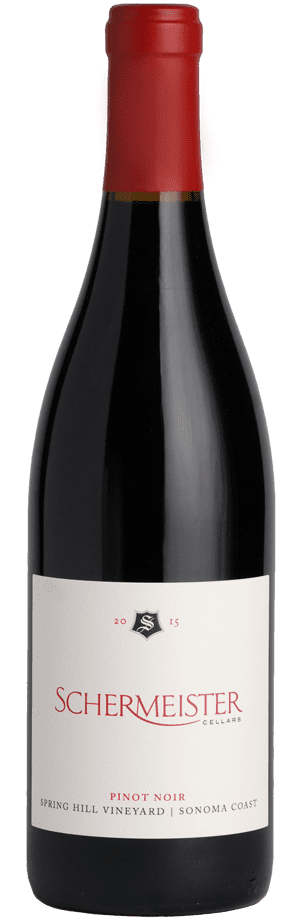 Bottle of Schermeister Pinot Noir