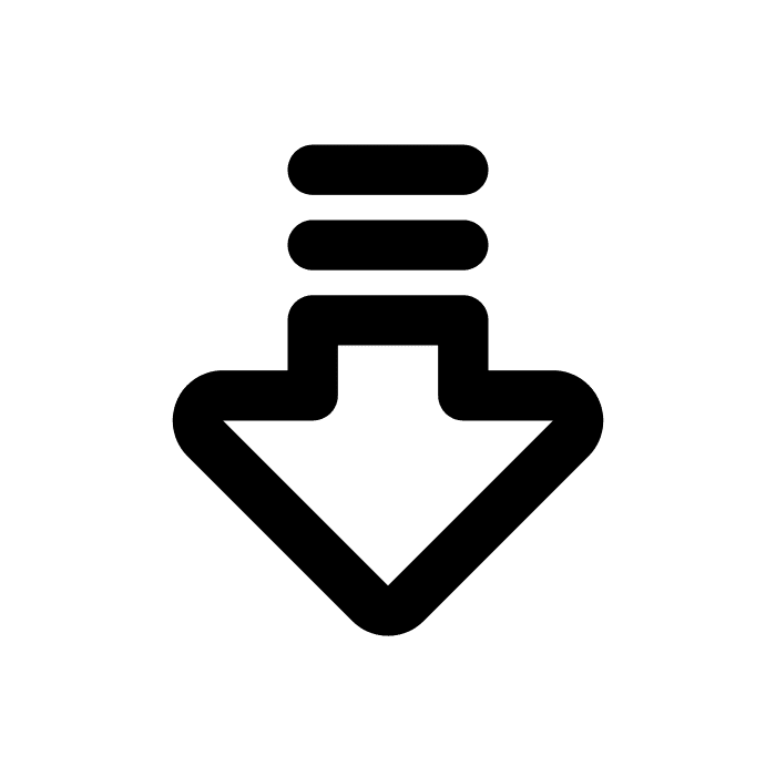 down arrow icon
