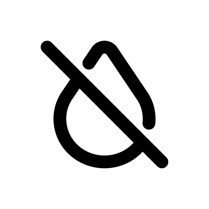 no water icon
